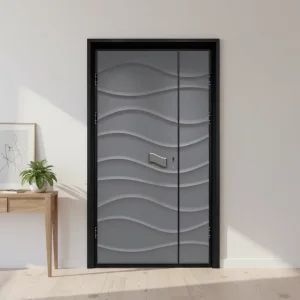 Cast Aluminum Fireproof Entrance Door