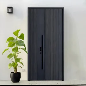 Cast Aluminum Fireproof Entrance Door
