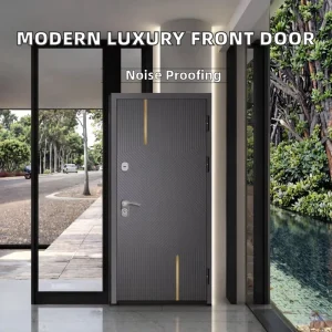 Cast Aluminum Fireproof Entrance Door