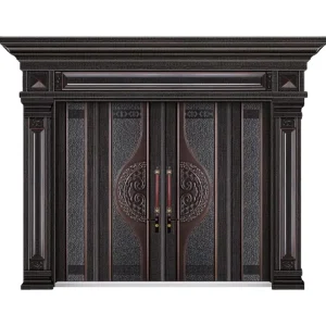 Cast Aluminum Security Door Steel Door