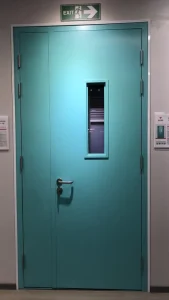 Certified Steel Fire Rated Double Door with Vision Lite 20-180 Minute Rating