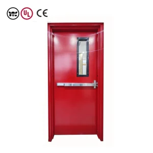 China FD30 Fire-Rated Escape Door for Hotel, KTV, and Industrial Use