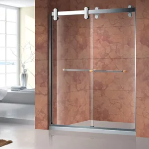 China Manufacturer 304SS Double Sliding Shower Door Shower Cabin