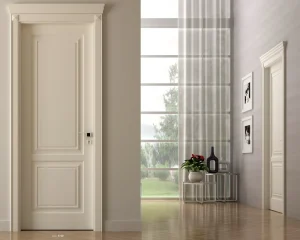 China Manufacturer Modern Interior Waterproof MDF Solid Wood Door for Bedroom Home Use