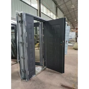 China Manufacturer Steel Security Front Door for Houses