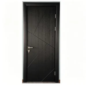 China Supplier Interior Waterproof WPC Door Panel Frame Skin Modern Design