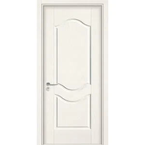 China Supplier Solid Wood WPC PVC Minimalist Interior Door Finished Customized