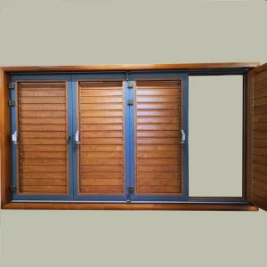 Chinese Factory Energy-Saving Heat-Insulating Waterproof Aluminum Alloy Exterior Sliding Door Soundproof Commercial Use Modern