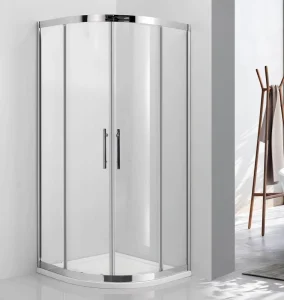 Chrome Stainless Steel SS Glass Sliding Bathroom Shower Enclosure Shower Door