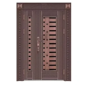 Classic Antique Carved Cast Aluminum Door