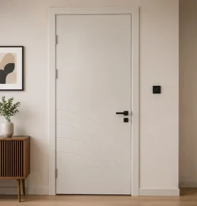 Classic Painted Room Door with Wear-Resistant Finish