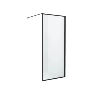 Clear Tempered Glass Walk-In Shower Room with Aluminum Alloy Frame