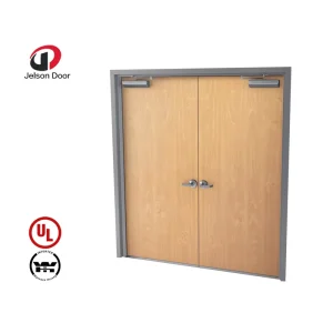 Commercial 1-3 Hour Fireproof Wood Door Single or Double Opening Residential 36×80 Door