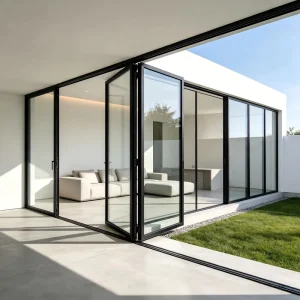 Commercial Double Glazed Aluminum Alloy Windows Australian Styles Vertical Opening Waterproof Soundproof Window and Door Factory