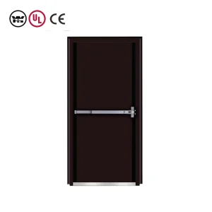 Commercial Galvanized Hollow Metal Steel Fireproof Door, Fire Rated