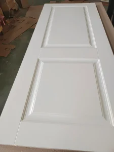 Commercial Grade Modern Painted Windproof Interior Door Complete Set with Frame and Hardware for Hotel and Apartment, USA Standard