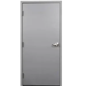 Commercial Hollow Metal Fire-Rated Doors With Finished Surface