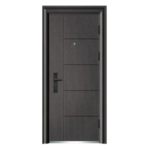 Commercial Interior Fire Rated Stainless Steel Security Entrance Door with Smart Lock