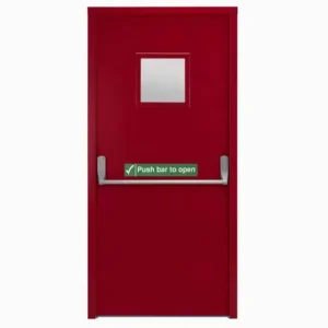 Commercial Modern Steel Fireproof Security Door 30-120 Minutes