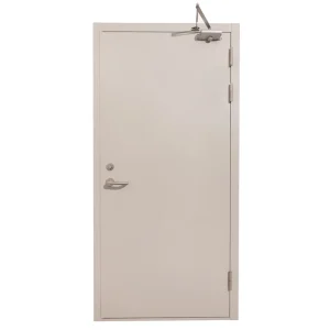 Commercial Side-Opening Folding Insulated Steel Fireproof Security Door for Farmhouse and Courtyard Buildings