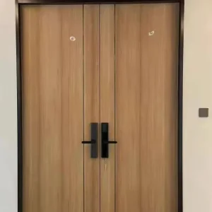 Commercial Solid Wood Fireproof Doors for Apartments and Schools