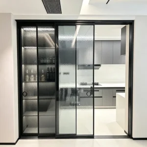 Compact Triple Linked Sliding Doors Space Saving for Small Apartments