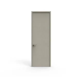 Complete Set MDF Interior Door with Frame, Paint-Free, Sound Insulation, Bathroom Bedroom Use