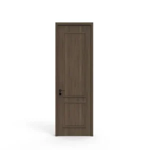 Complete Set MDF Interior Door with Frame, Paint-Free, Sound Insulation, Finished Surface, Bedroom Bathroom Use