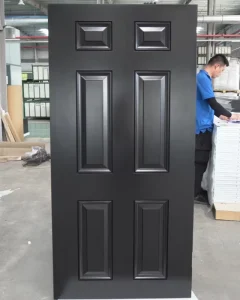 Composite Fiberglass Door Slab 36×80 6-Panel Classic Smooth Primed Paintable Entry Door FRP GRP Insulated Waterproof OEM
