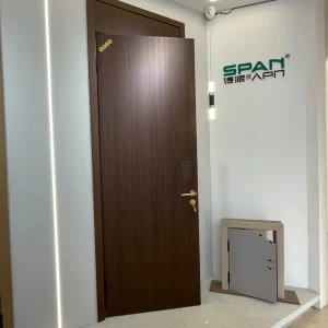Composite Solid Wood Interior Door Soundproof Moisture-Proof Paint-Free Carved Postmodern