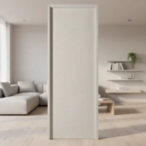 Composite Solid Wood Painted Soundproof Interior Door 35dB Customizable Size and Color for Hotel, Kitchen and Bathroom