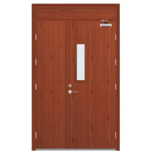 Composite Structure Interior Commercial Hotel Office Thickened Sound Insulation Engineering Wooden Door Customizable