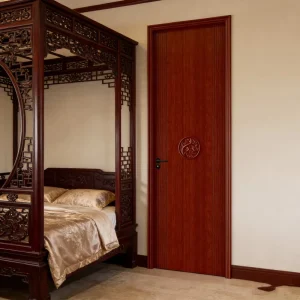 Composite Teak Wood Double Interior Door