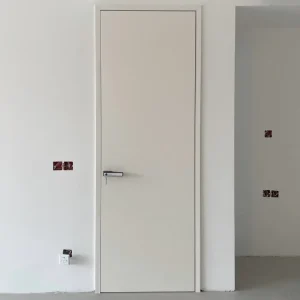 Composite Wood Door Set, Soundproof, Paint-Free Baked Finish, Interior and Exterior Entry