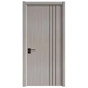 Composite Wood Single-Leaf Door for Interior and Exterior Use