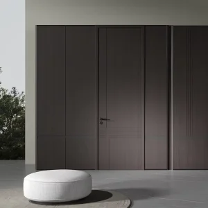Contemporary Custom-Painted Finished MDF Multilayer Sound Insulation Door for Hotel, Apartment, Bedroom, Hospital, and Bathroom