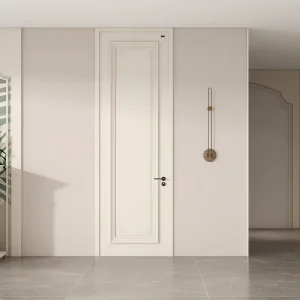 Contemporary MDF Multilayer Sound Insulation Door with Spray-Painted Finish for Villa and Hospital
