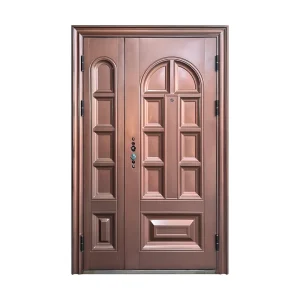 Copper-Steel Security Door with Customized Styles, Colors, and Sizes