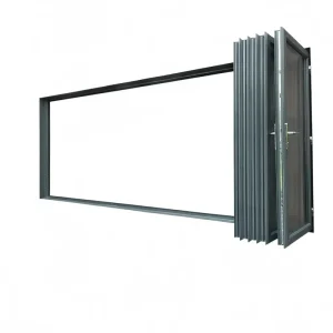 Custom Aluminum Alloy Outdoor Patio Foldable Sliding Door