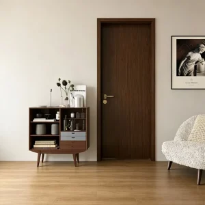Custom Aluminum Composite Bedroom and Study Doors Soundproof Moisture Resistant