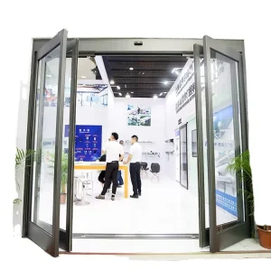 Custom Aluminum Double Automatic Panic Breakout Door for Emergency Exit