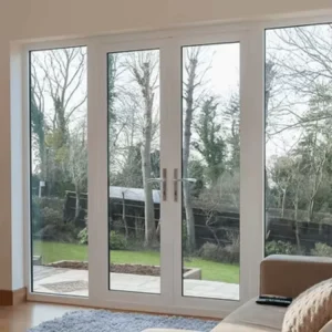 Custom Aluminum Double-Glazed Swing Entry Door for Apartments, Villas, Living Rooms, and Patios with Thermal Insulation