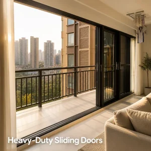 Custom Aluminum Sliding Door Window Glazing Tempered Glass Waterproof Horizontal Sliding for Villa Balcony Living Room Exterior