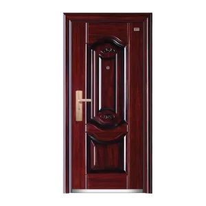 Custom Design Residential American Modern Steel Frame Security Front Entry Door