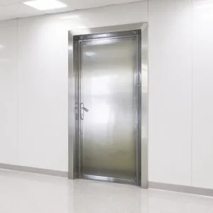 Custom Dimensions 304 Stainless Steel Panel Storage Room Single-Leaf Swing Door