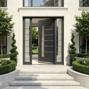 Custom Factory Glass Door Anti-Rust Door for Resort Leisure Club Hall