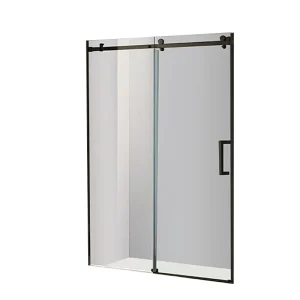 Custom Frameless Tempered Glass Sliding Shower Enclosure Door Partition