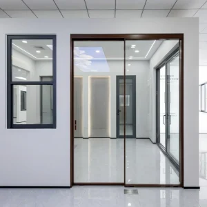 Custom-Made Aluminum Alloy Sliding Doors for Balcony and Bedroom
