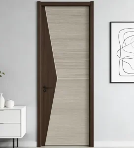 Custom-Made European-Style Modern Composite Wood Interior Bedroom Door Soundproof Fireproof