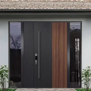 Custom Modern American Design House Front Pivot Door Large Entrance Security Door